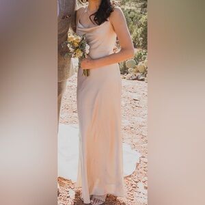 Elegant Cream Women's dress